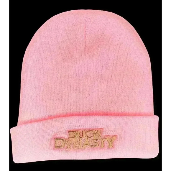 Duck Dynasty women's knit beanie hat toboggan one-size pink - Picture 1 of 4